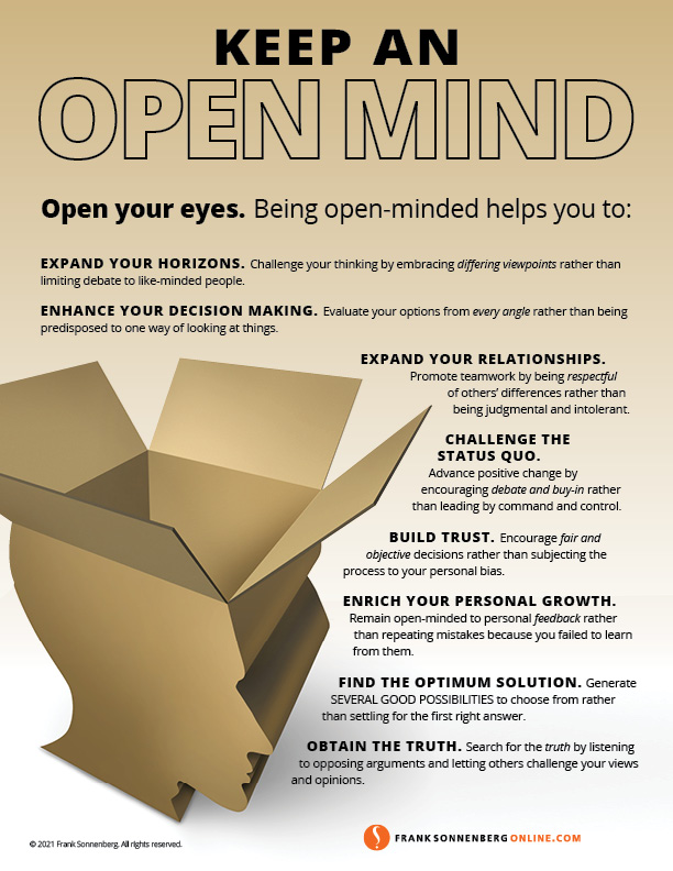 Keep An Open Mind LaptrinhX News